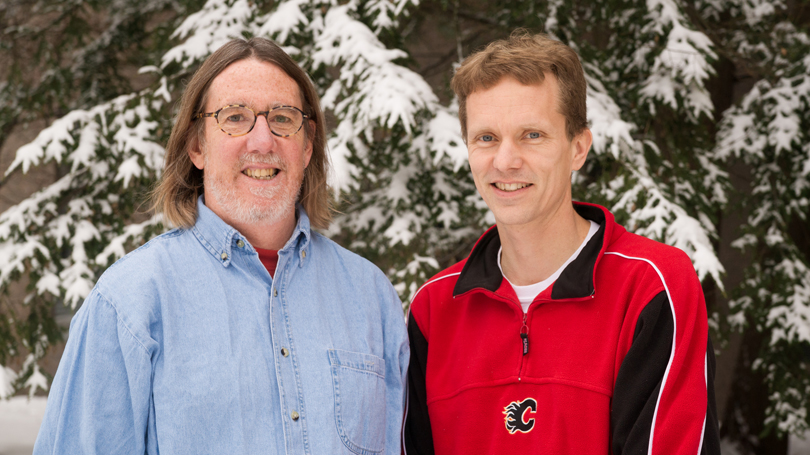 Professors Frank Magilligan and Carl Renshaw